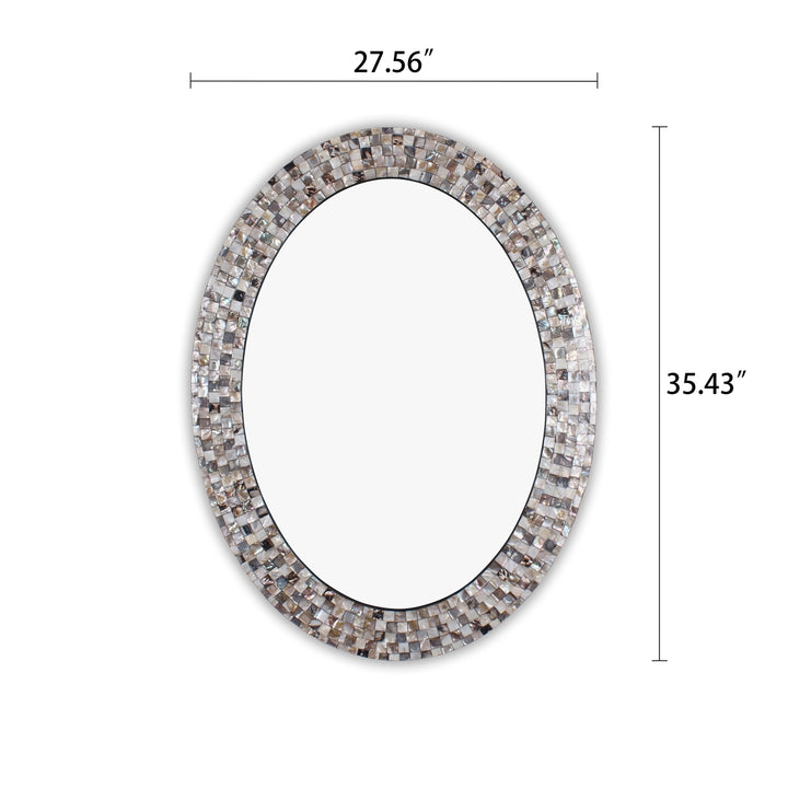 CH8M103BS36-VOV Framed Mirror