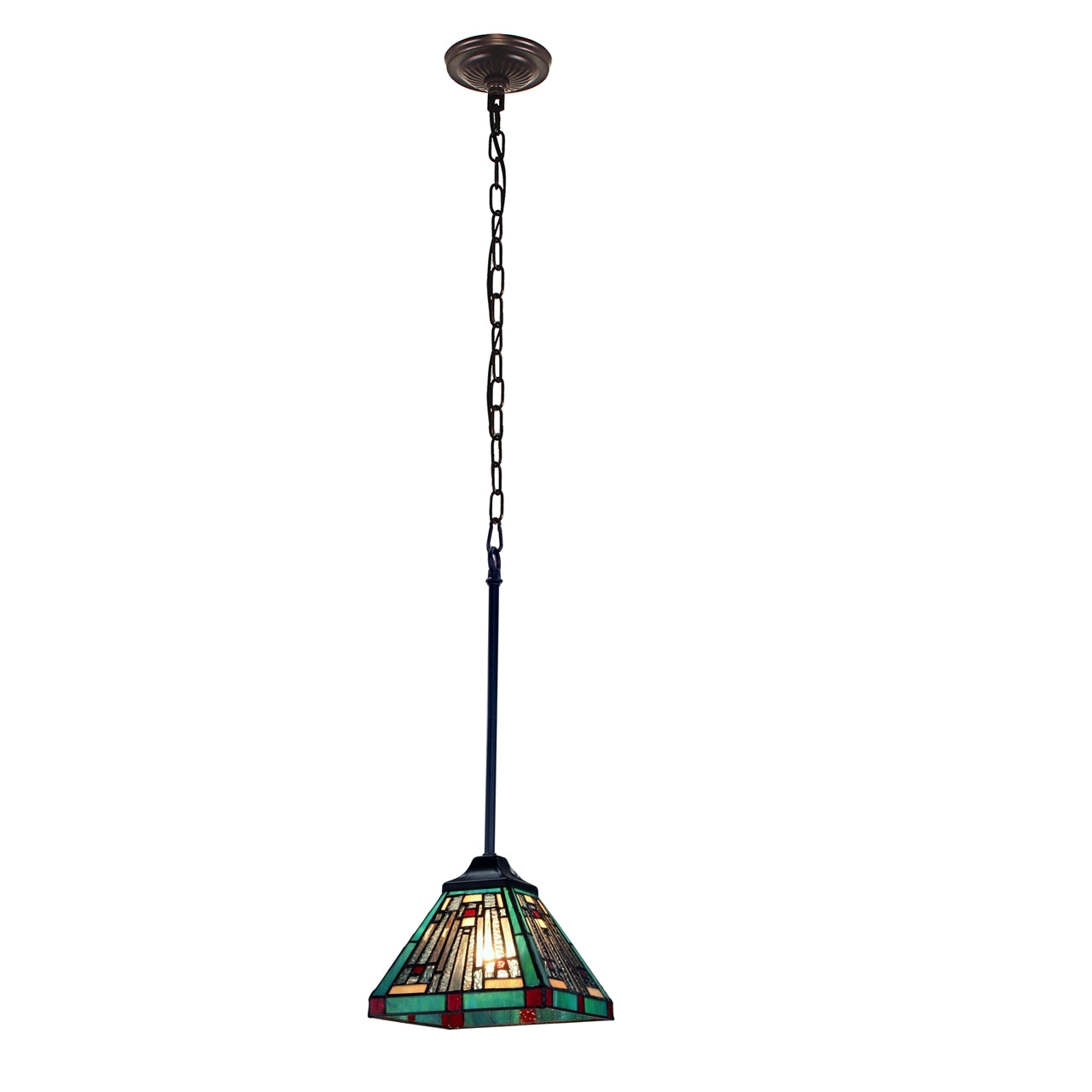 Chloe Lighting Solbi Contemporary 1 Light Chrome Mini Pendant Ceiling Fixture 6 