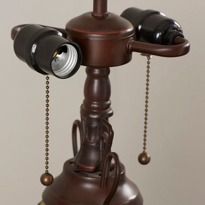 CH18648SV18-DT3 Double Lit Table Lamp