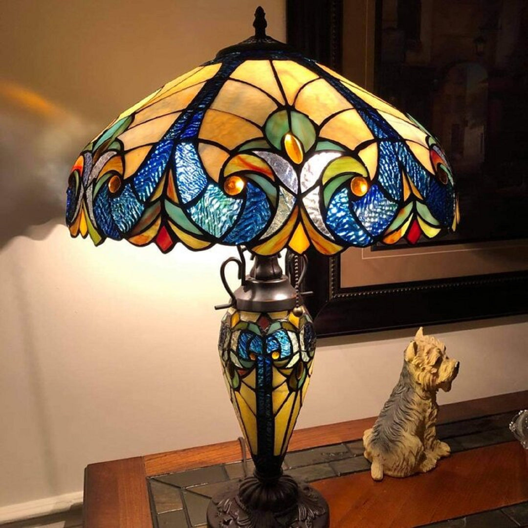 CH18780VA18-DT3 Double Lit Table Lamp