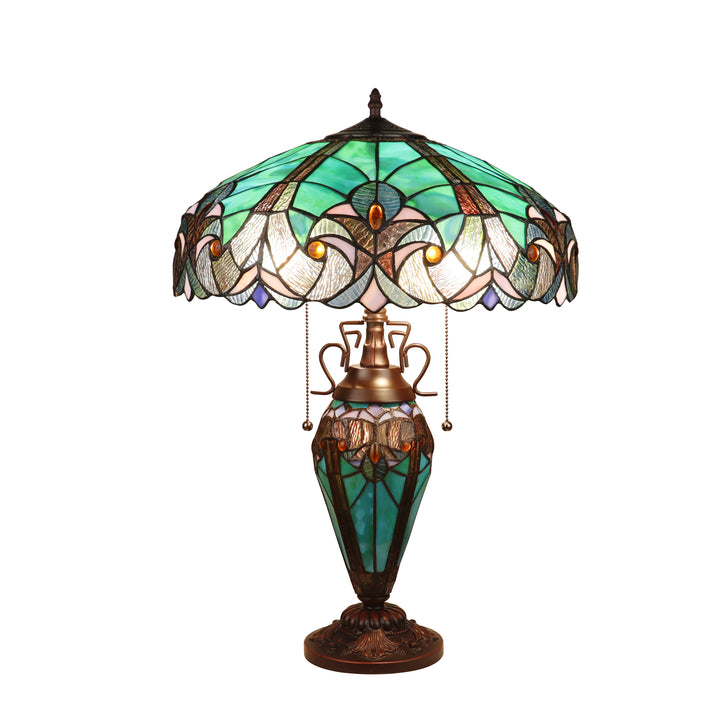 CH18780VG18-DT3 Double Lit Table Lamp