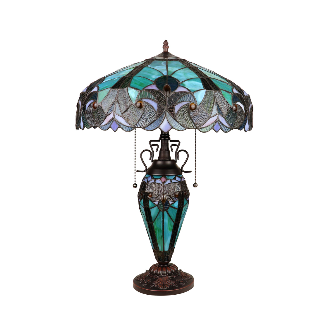 CH18780VG18-DT3 Double Lit Table Lamp