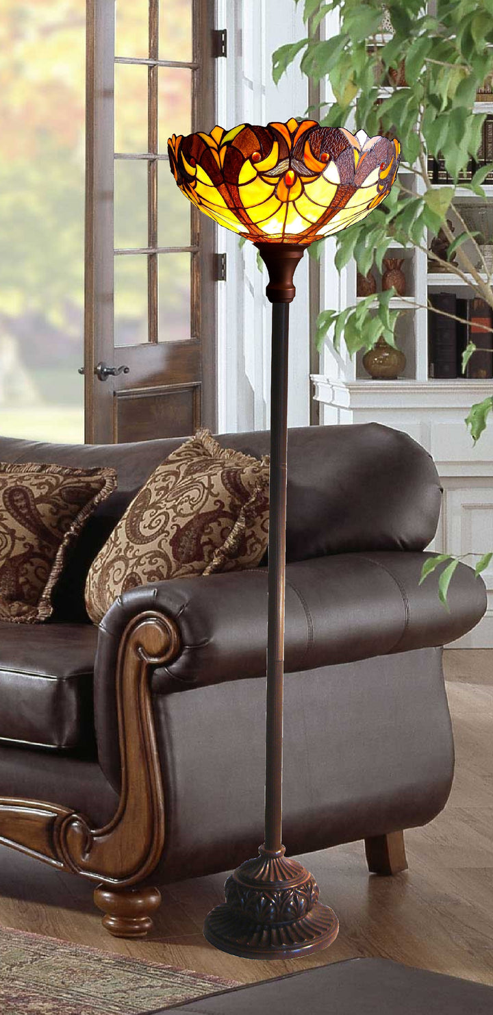 CH18780VI15-TF1 Torchiere Floor Lamp