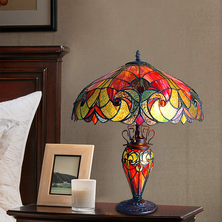 CH18780VR18-DT3 Double Lit Table Lamp
