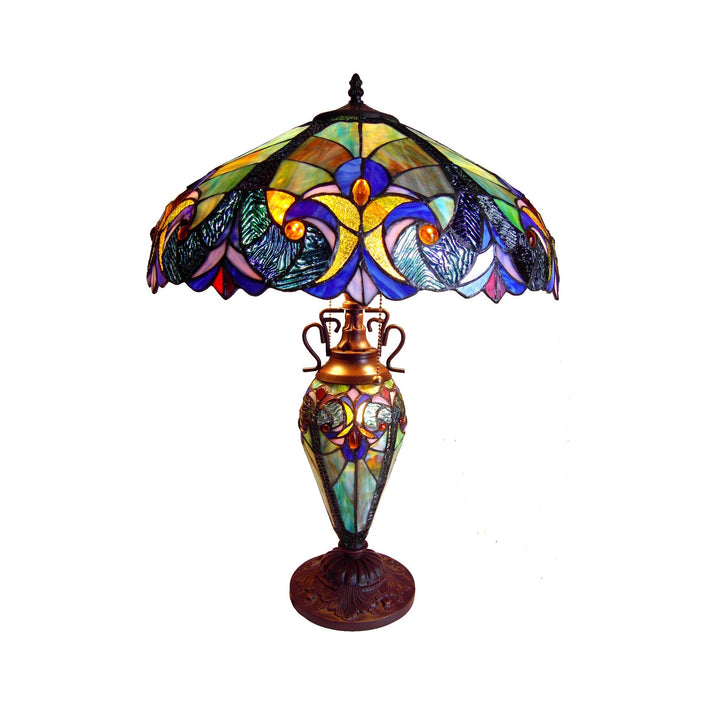 CH18780VT18-DT3 Double Lit Table Lamp