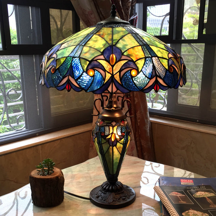 CH18780VT18-DT3 Double Lit Table Lamp