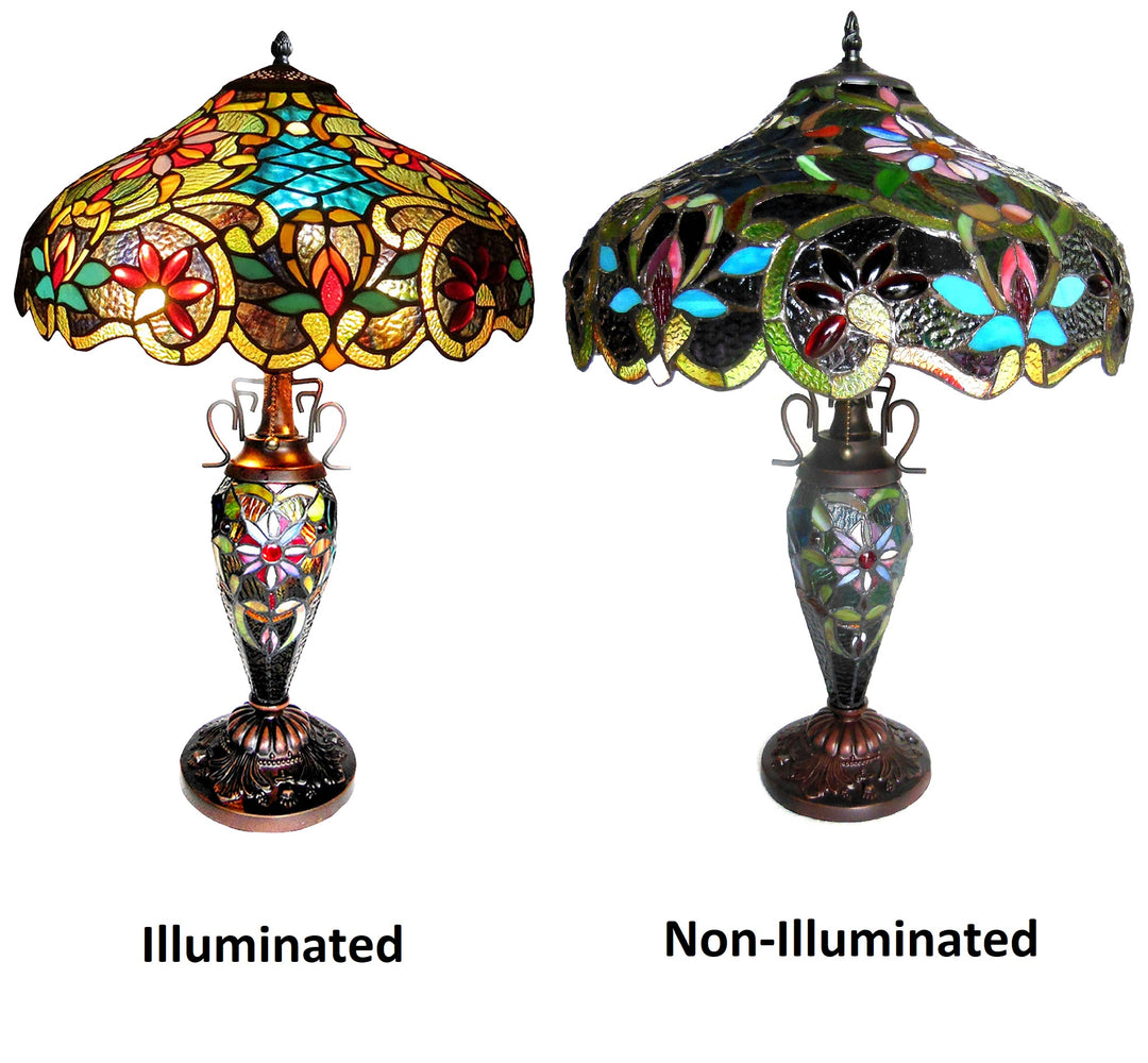 CH1A674VB18-DT3 Double Lit Table Lamp