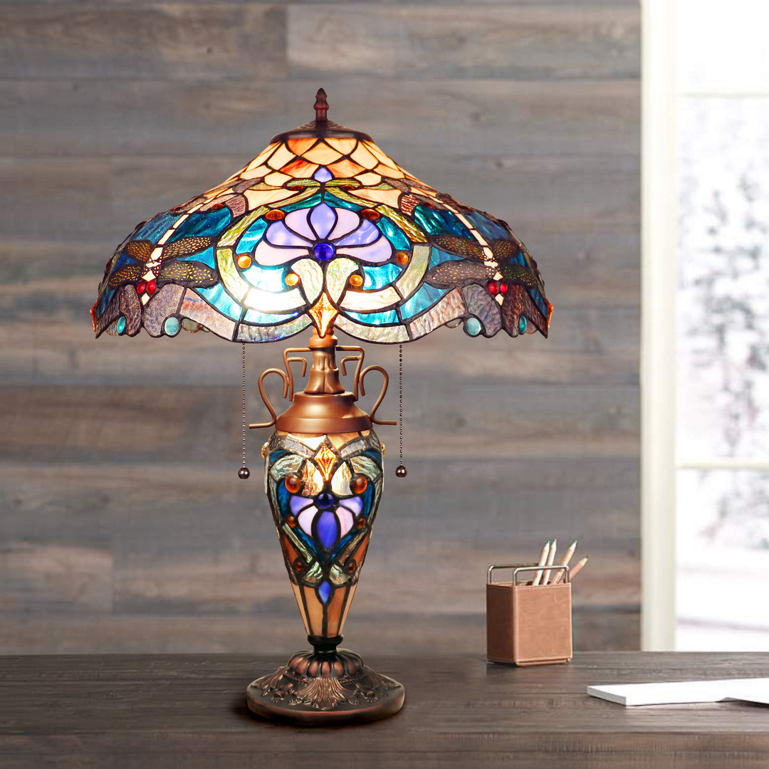 CH1B715BD17-DT3 Double Lit Table Lamp