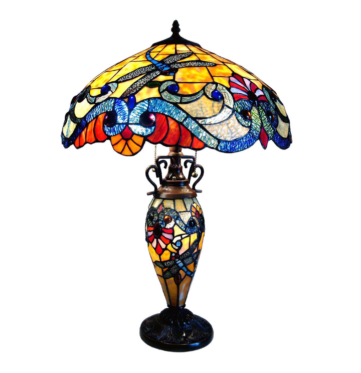 CH1B889AD18-DT3 Double Lit Table Lamp