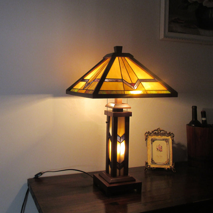 CH33430WM15-DT3 Double Lit Table Lamp