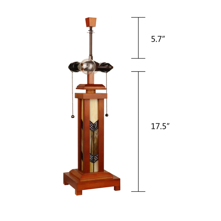 CH33430WM15-DT3 Double Lit Table Lamp