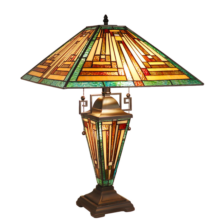 CH3T118GM16-DT3 Double Lit Table Lamp