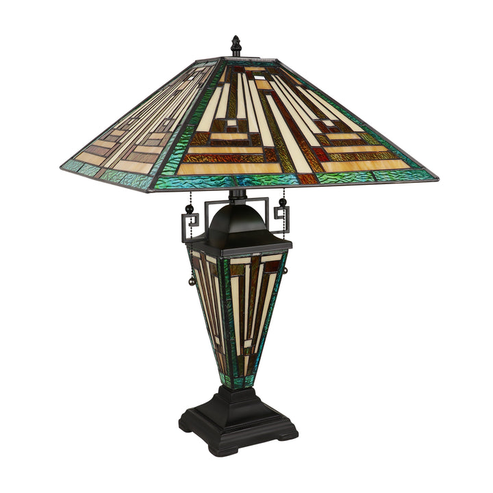 CH3T118GM16-DT3 Double Lit Table Lamp