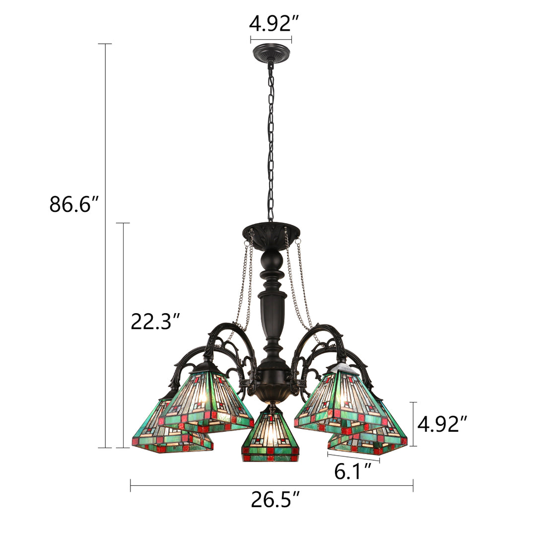 CH3T359BM27-DC5 Large Chandelier