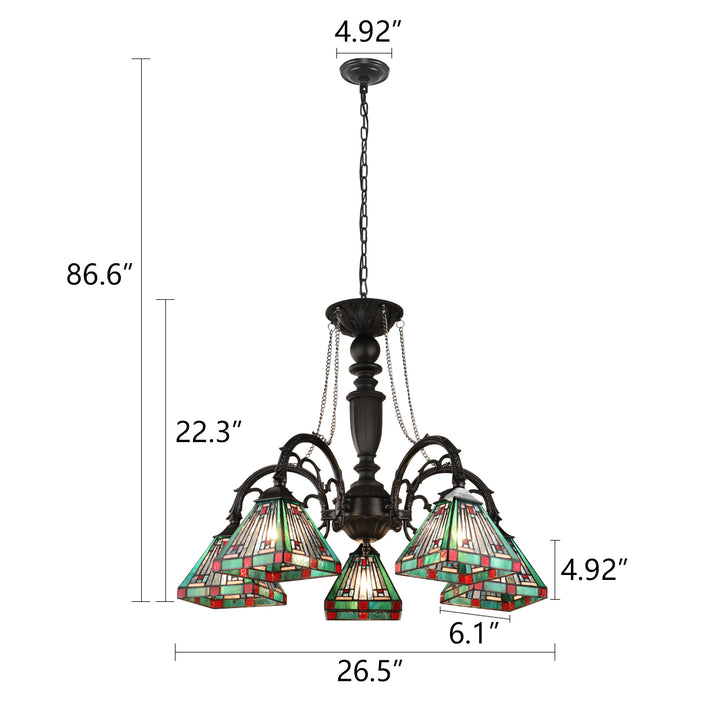 CH3T359BM27-DC5 Large Chandelier