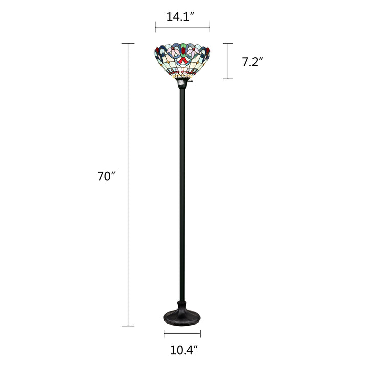 CH3T381VB14-TF1 Torchiere Floor Lamp