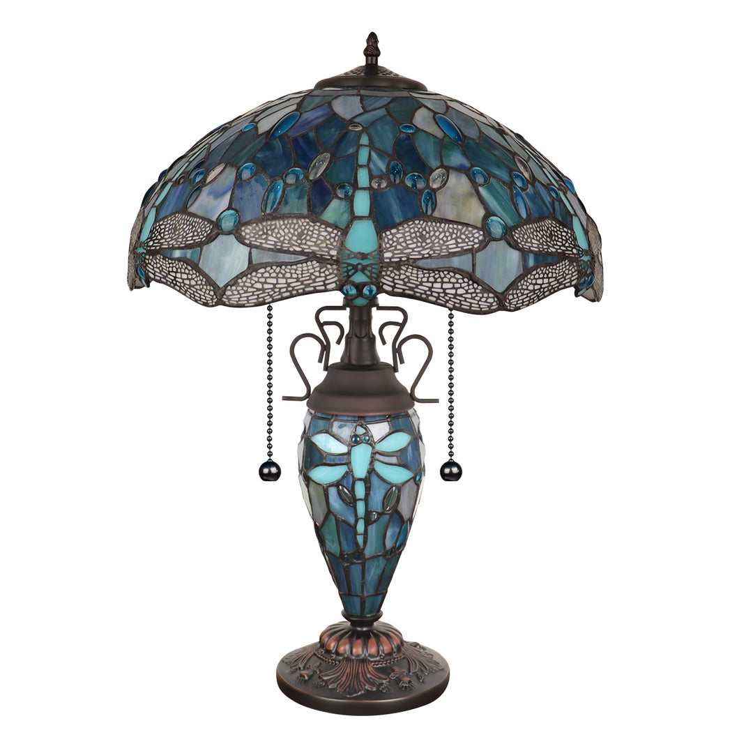 CH3T524GD16-DT3 Double Lit Table Lamp