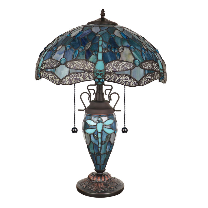 CH3T524GD16-DT3 Double Lit Table Lamp