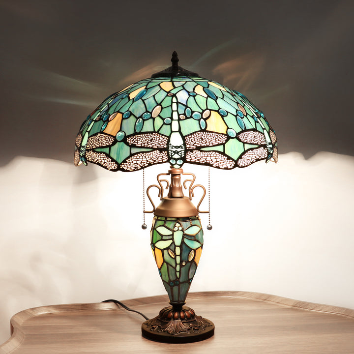 CH3T524GD16-DT3 Double Lit Table Lamp