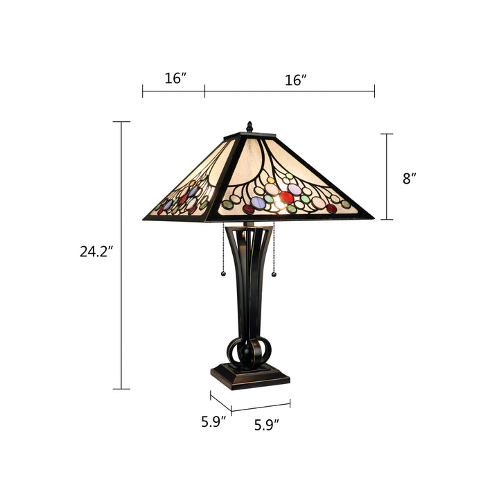 CHRT002WB16-TL2 Retro Table Lamp