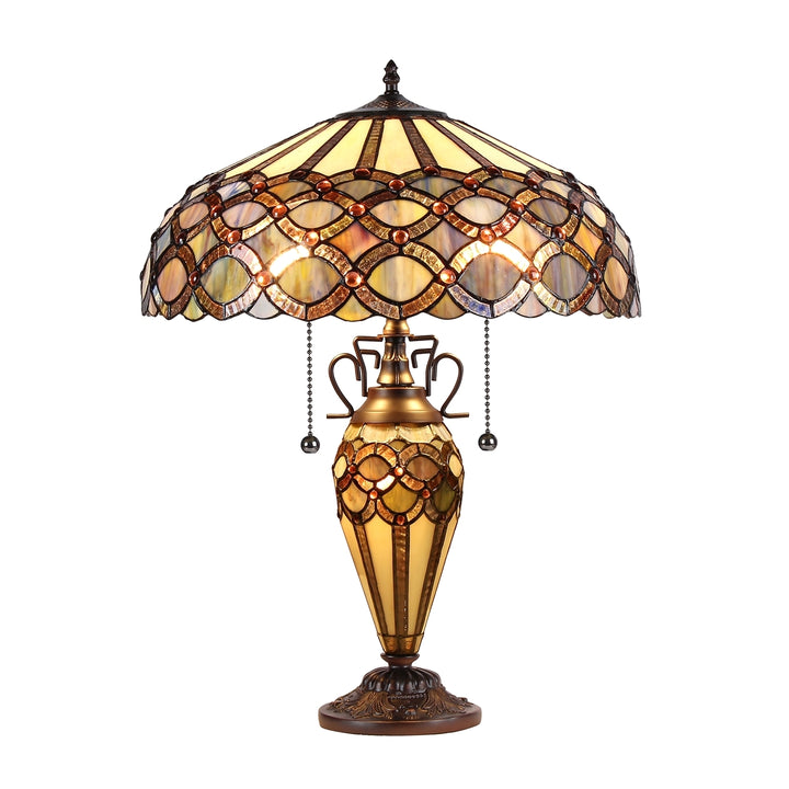 CH38435GG18-DT3 Double Lit Table Lamp