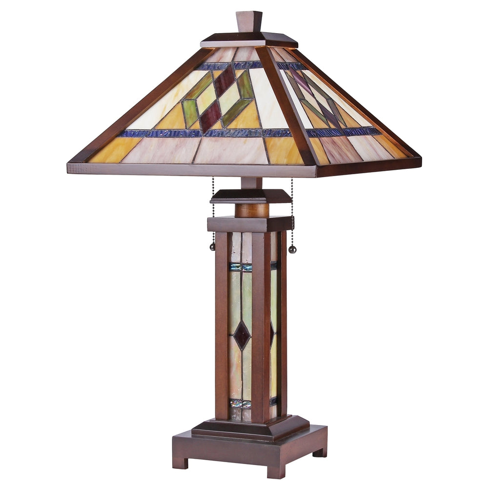 CH35830WM15-DT3 Double Lit Table Lamp