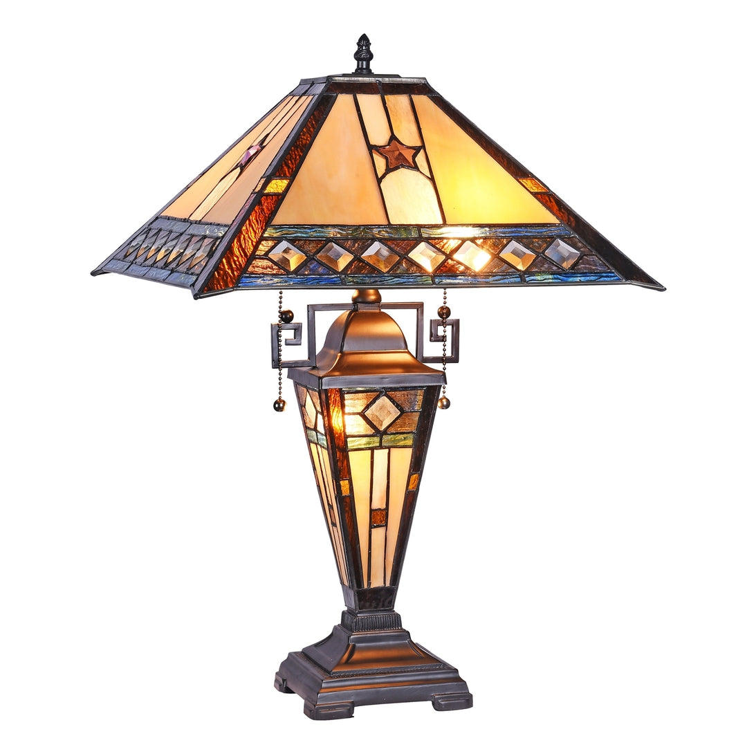 CH38847PM16-DT3 Double Lit Table Lamp