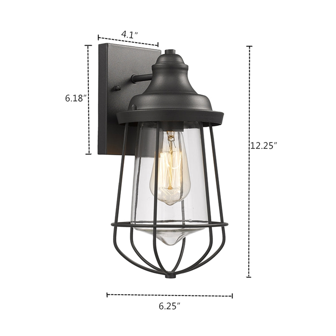 CH2D081BK12-OD1 Out Door Wall Sconce