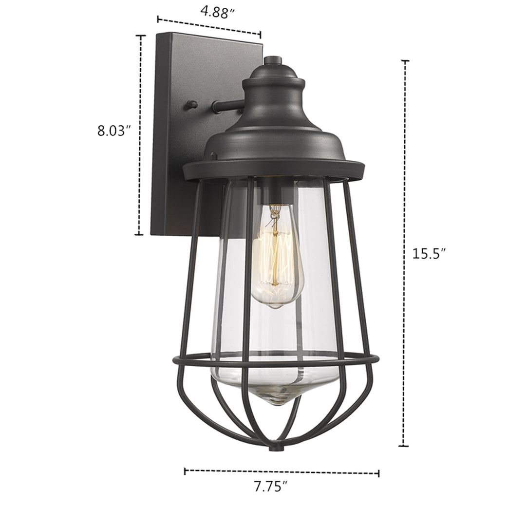 CH2D081BK16-OD1 Out Door Wall Sconce