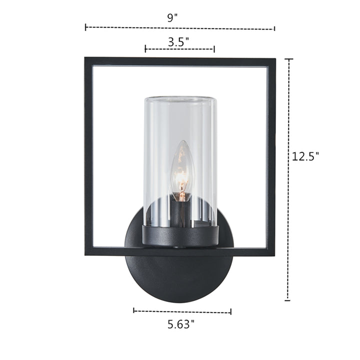 CH2S076BK13-OD1 Out Door Wall Sconce