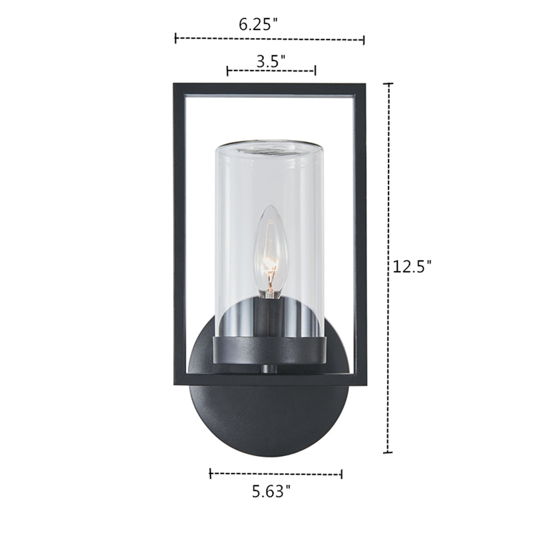 CH2S077BK13-OD1 Out Door Wall Sconce