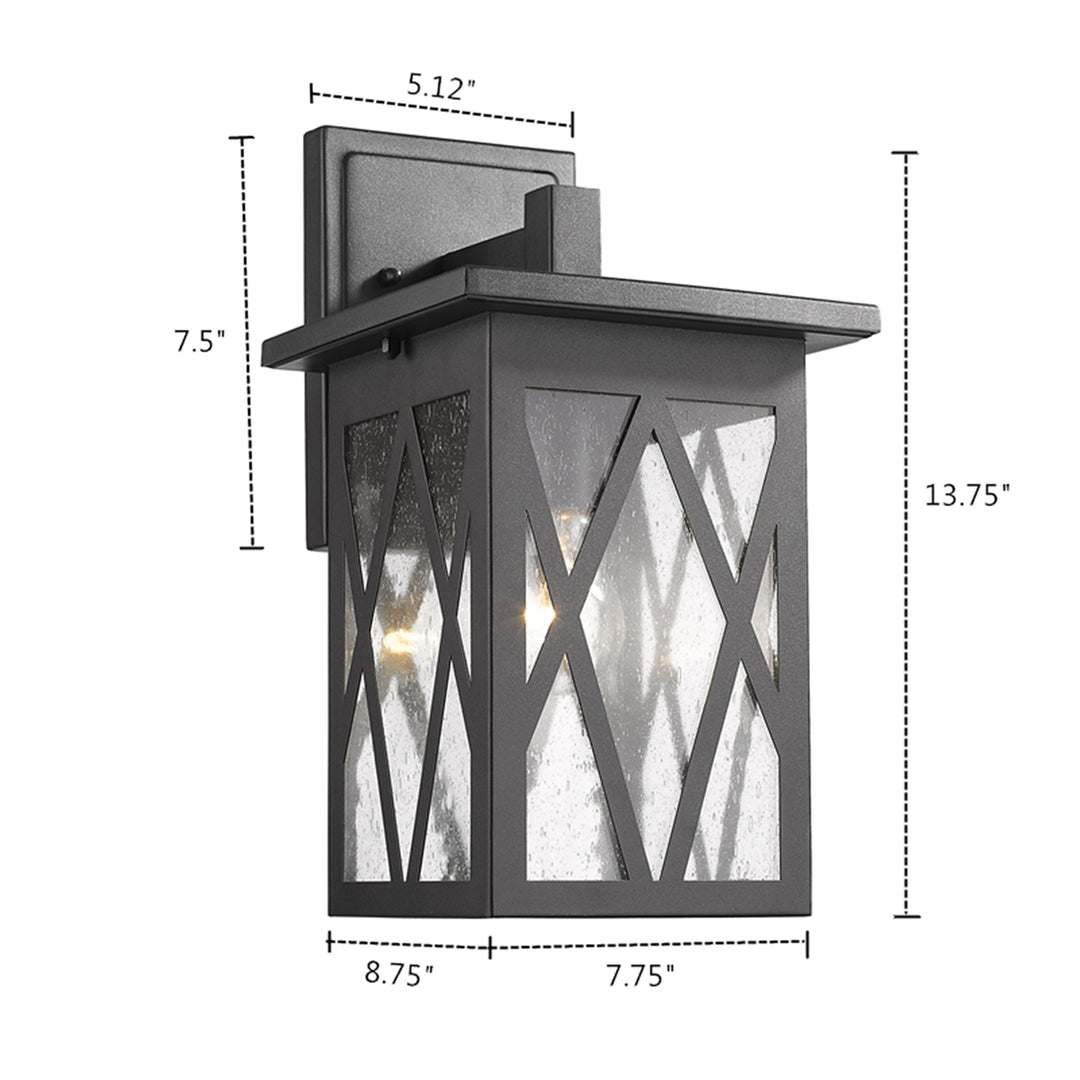 CH2S080BK14-OD1 Out Door Wall Sconce