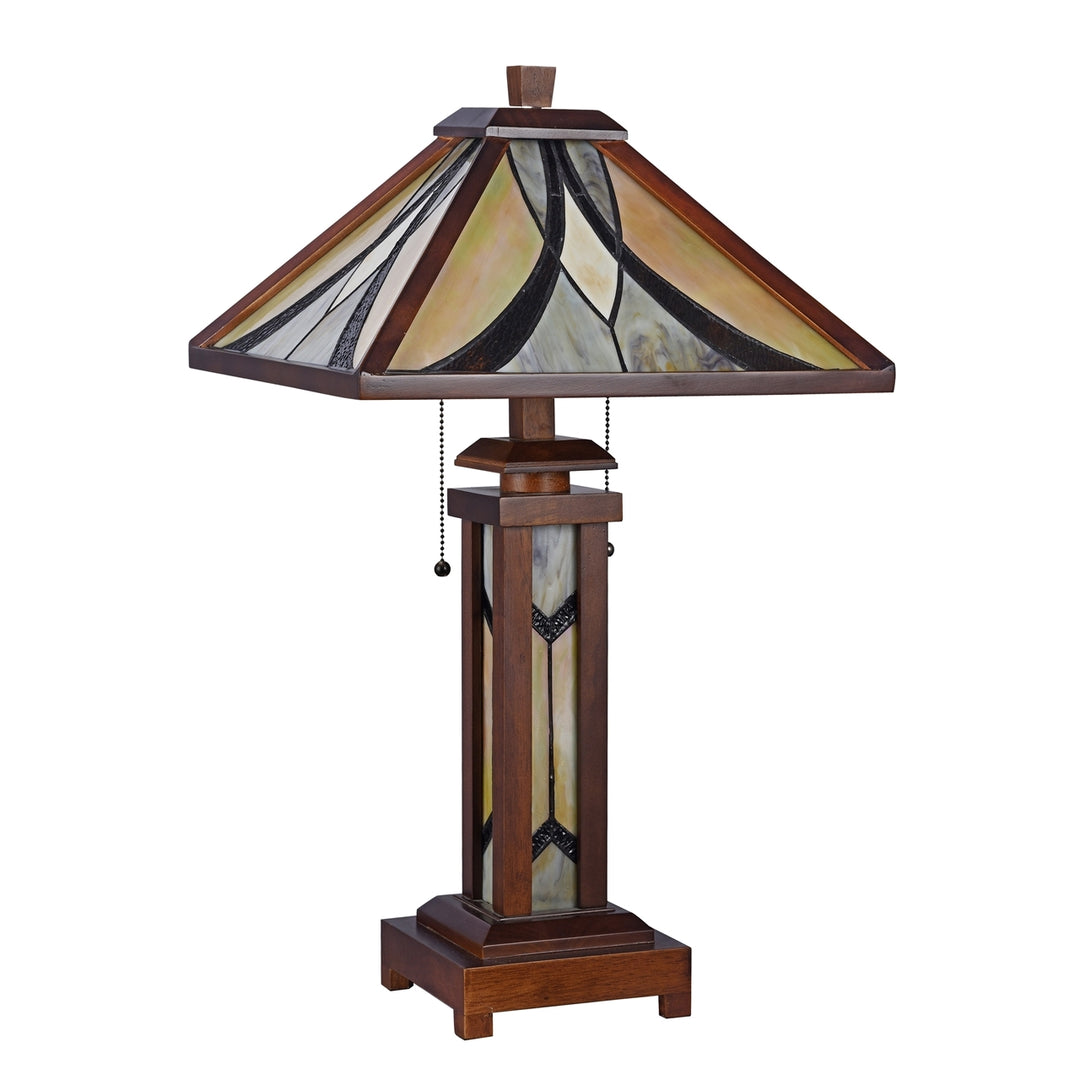 CH3T949WM15-DT3 Double Lit Table Lamp