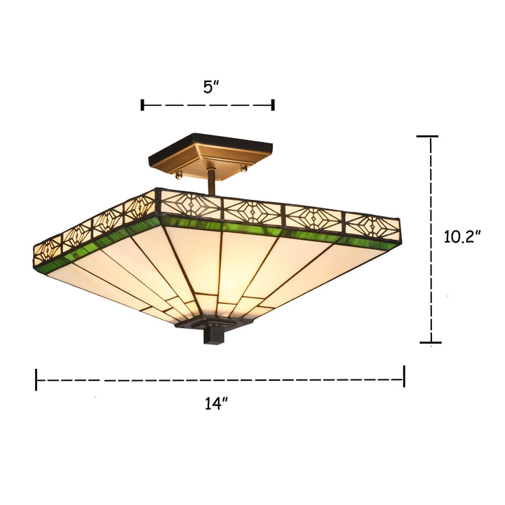 CH3T318IM14-UF2 Semi-flush Ceiling Fixture