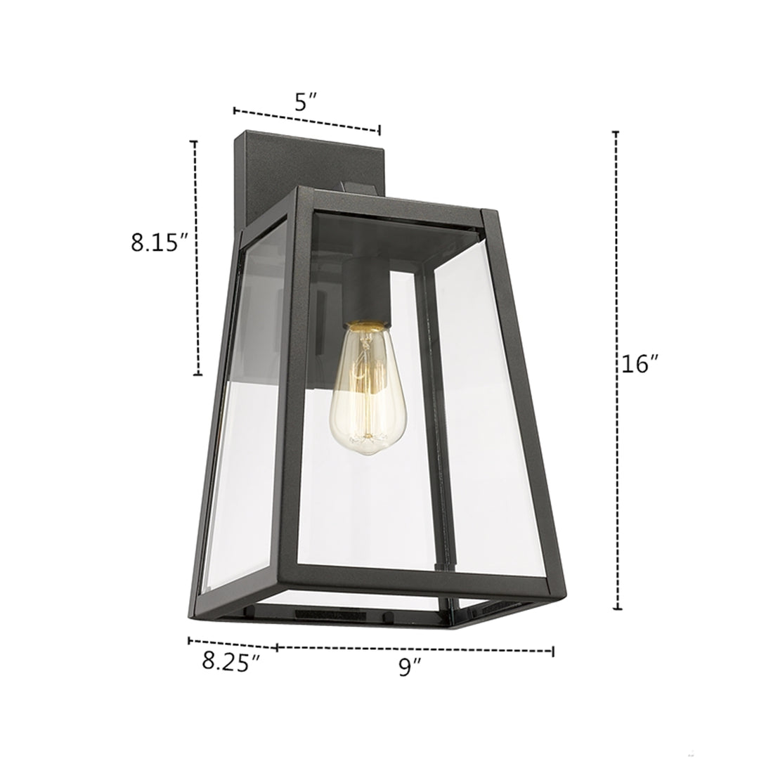 CH22034BK16-OD1 Outdoor Sconce