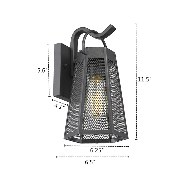 CH2D288BK12-OD1 Outdoor Sconce