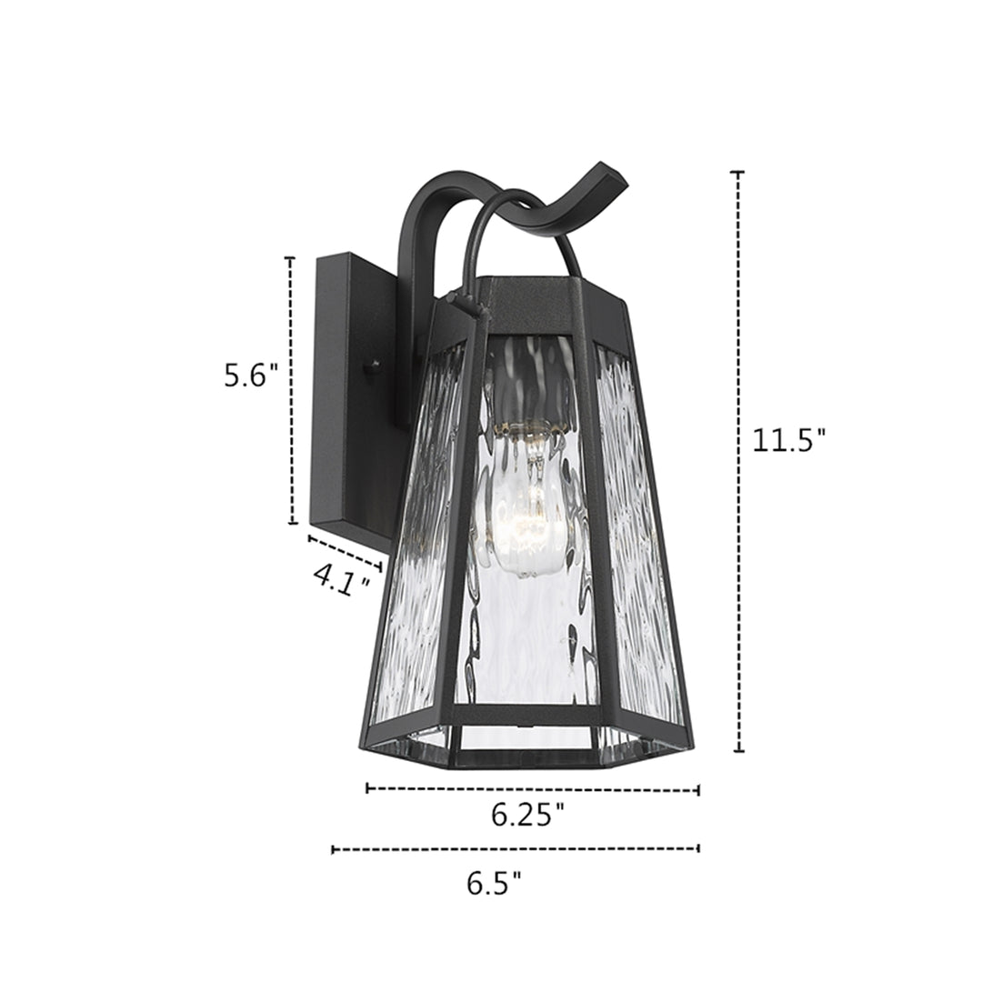 CH2D294BK12-OD1 Outdoor Sconce