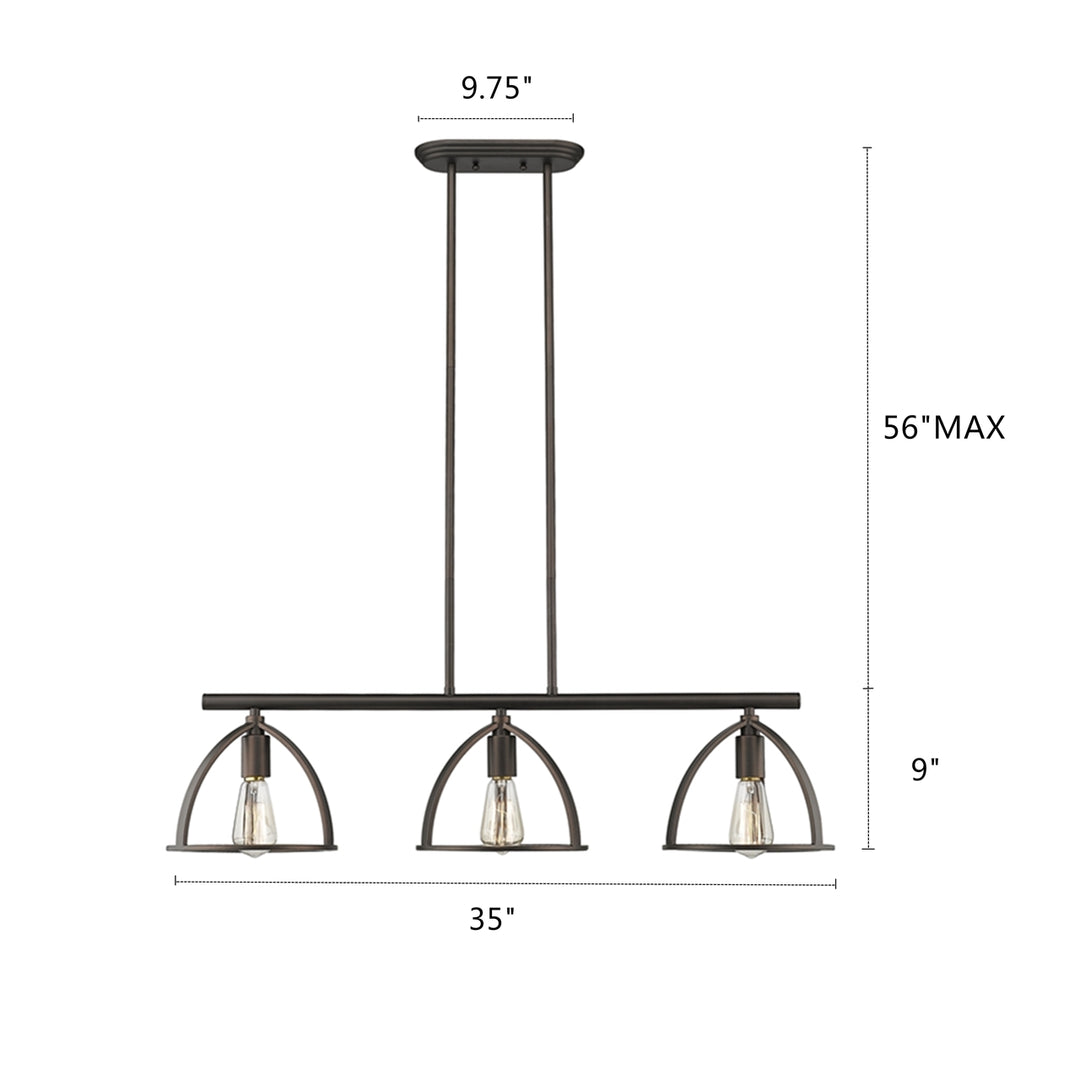 CH2D503RB35-IL3 Island Pendant