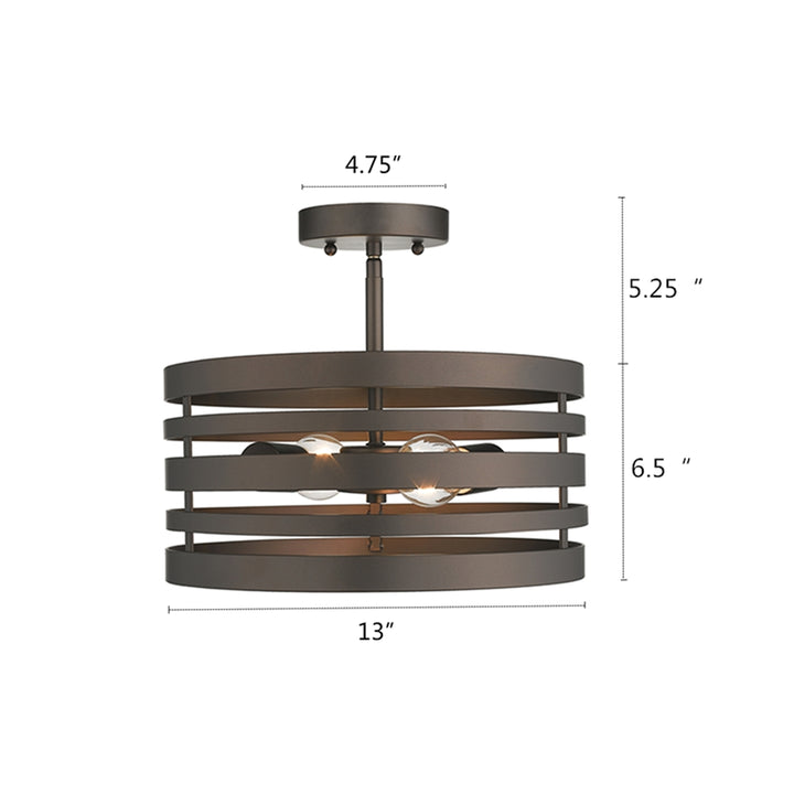 CH2H122RB13-SF2 Semi-Flush Ceiling Fixture