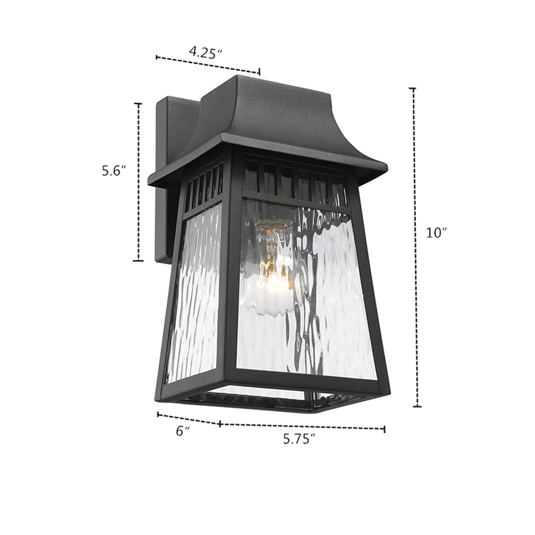 CH2S093BK10-OD1 Outdoor Sconce