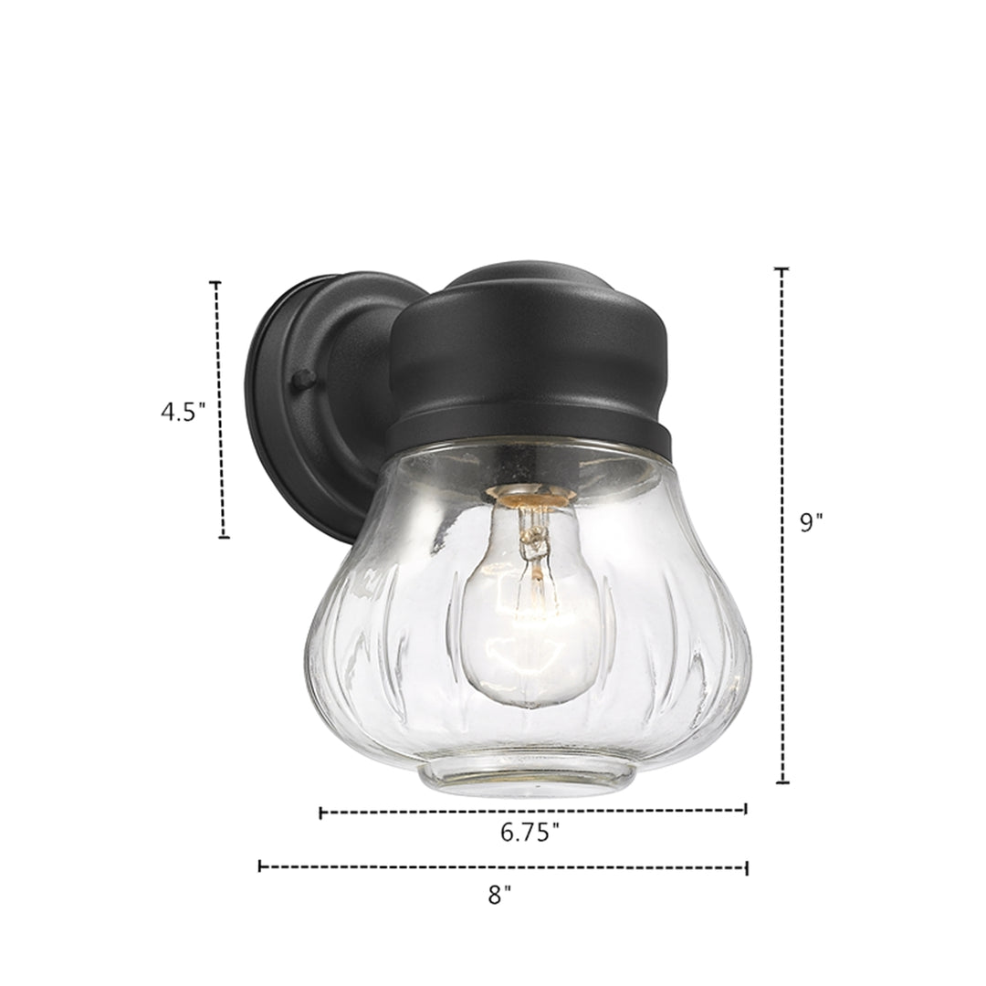 CH2S296BK09-OD1 Outdoor Wall Sconce