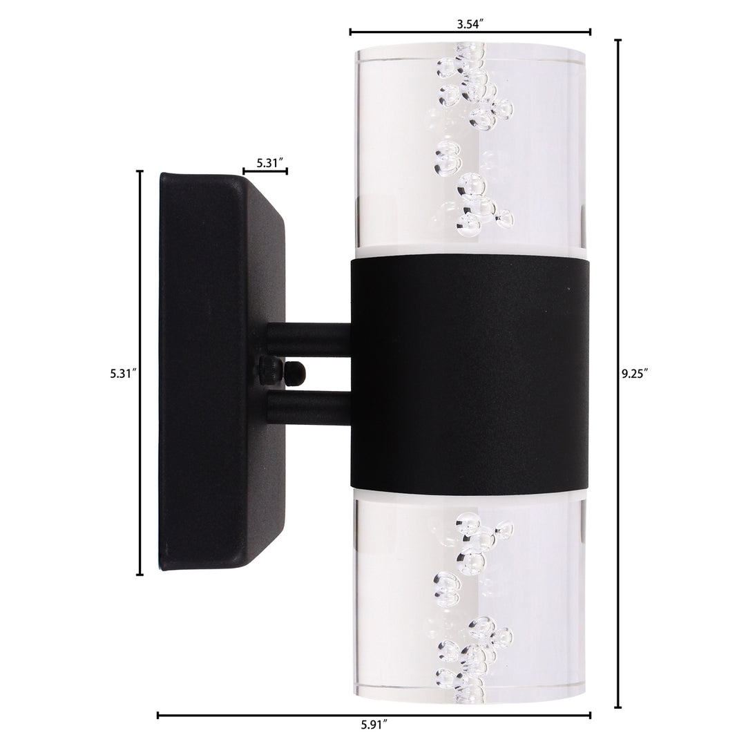 CH7Q032BK10-LW2 LED In/Outdoor Wall Sconce