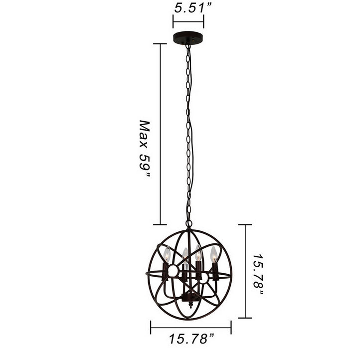 CH6D895RB17-UP4 Inverted Pendant