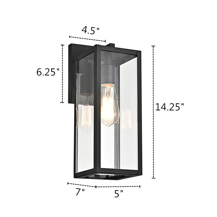 CH2S202BK14-OD1 Outdoor Wall Sconce