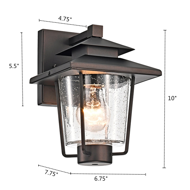 CH2S203RB10-OD1 Outdoor Wall Sconce