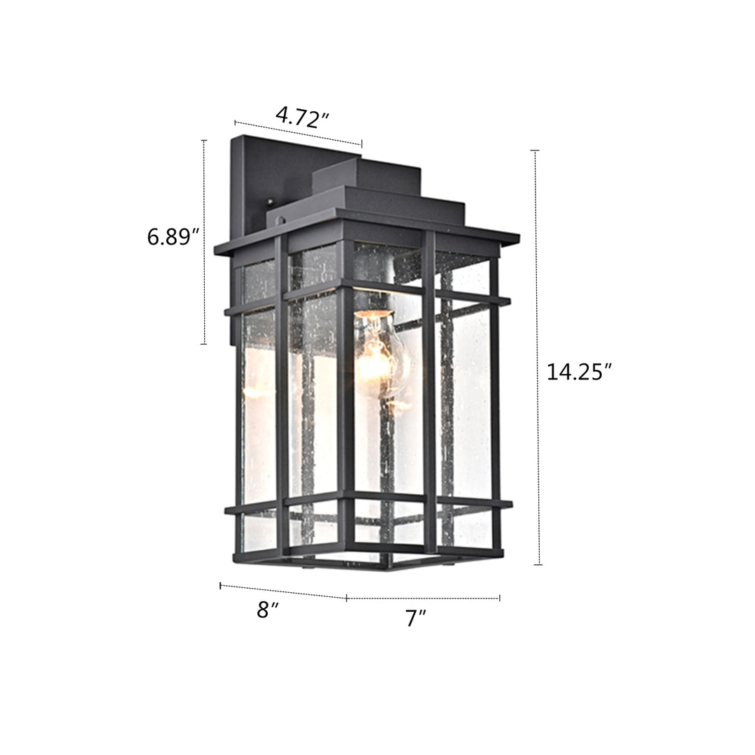 CH2S211BK14-OD1 Outdoor Wall Sconce