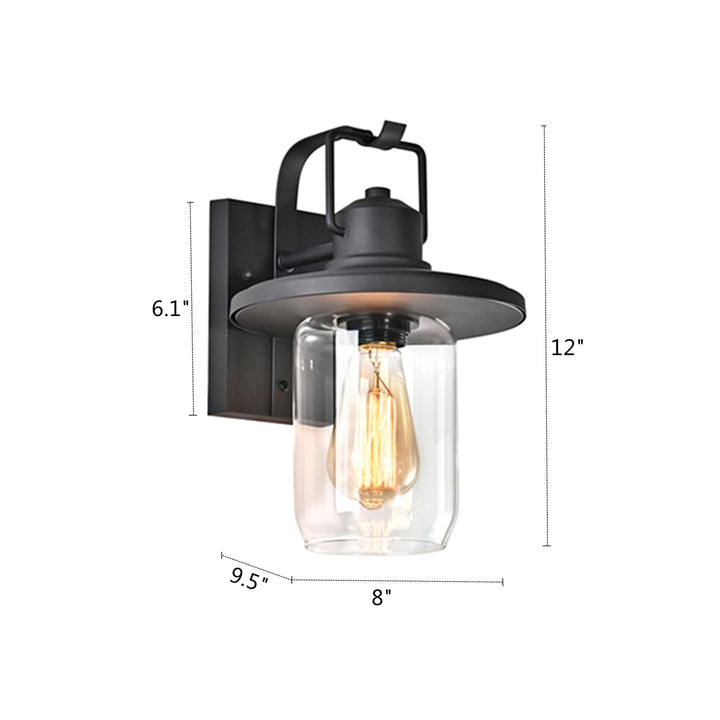 CH2S213BK12-OD1 Outdoor Wall Sconce