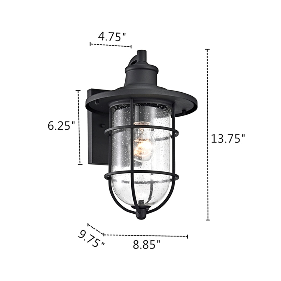 CH2S298BK14-OD1 Outdoor Wall Sconce