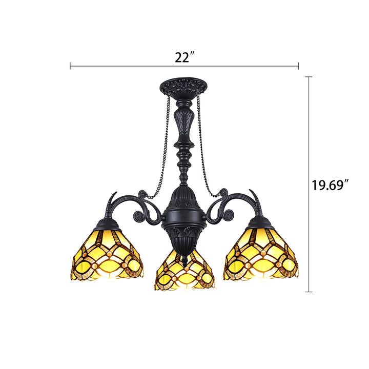 CH38435GG21-DC3 Mini Chandelier