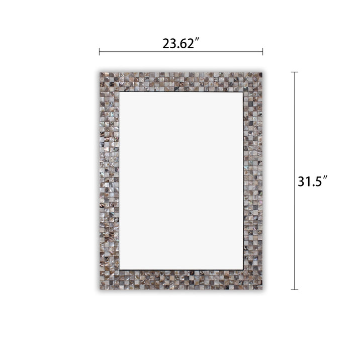 CH8M103BS32-VRT Framed Mirror